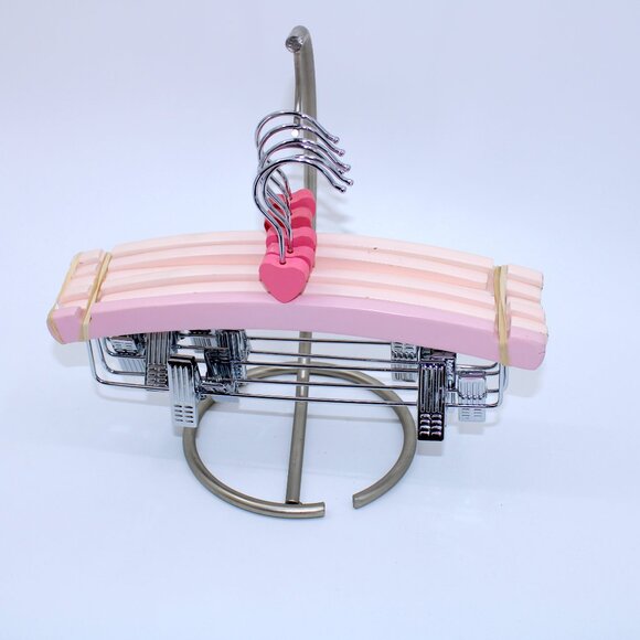 12 Inch Pink Decorative Top Hangers (set of 6) - Picture 3 of 4